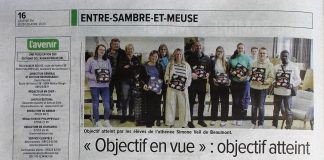 Objectif atteint : les élèves et les donateurs récompensés